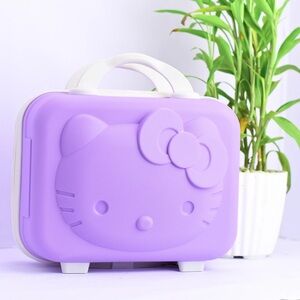 Hello Kitty Mini Suitcase - Cute Cartoon Design, Portable Travel Case